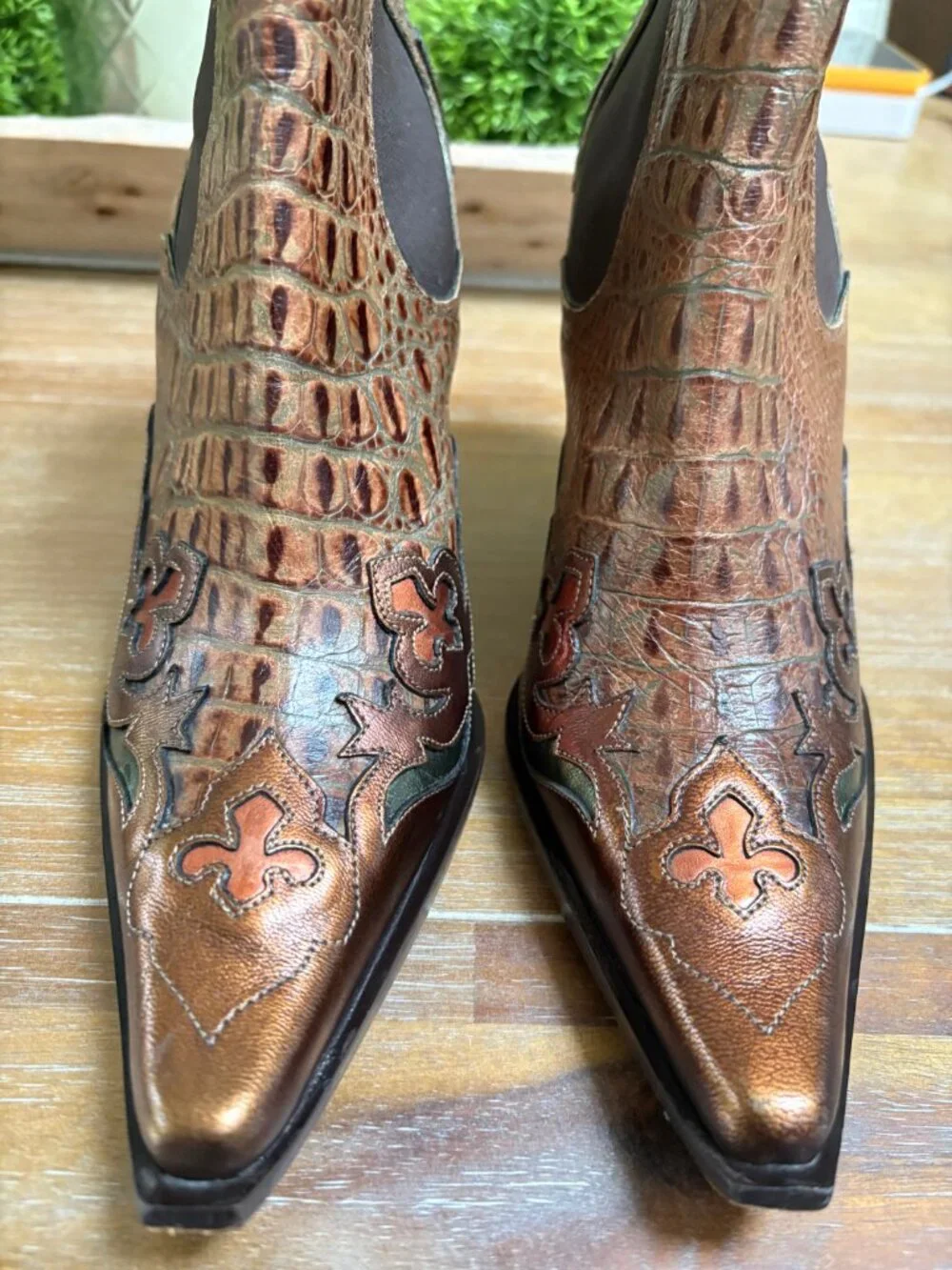 Vintage Donald J. Pliner Couture Western Boots – Women’s Size 8M